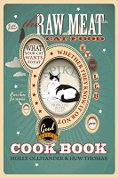 Raw Meat Cat Food Cook Book Cover